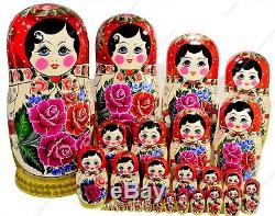 30 piece russian nesting dolls