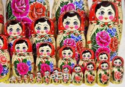 30 piece russian nesting dolls