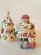 10 5 Pieces Russian Nesting Doll Christmas Tree Wooden Matryoshka