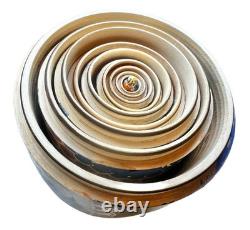 10-Piece Hand-Painted Russian Matryoshka Nesting Dolls Set With Fairy Tale Story