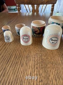 10 Piece Russian Nesting Dolls Golden Cockerel Hand Painted