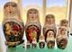 10 Russian Nesting Dolls Signed Set Stunning High Quality Fairytales Matryoshka