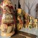 10pc Russian Nesting Dolls Rome By Sukhanov Hand Painted Matryoshka Russia Wow