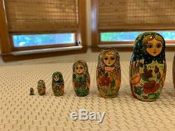 11 Pc. Russian Nesting Dolls