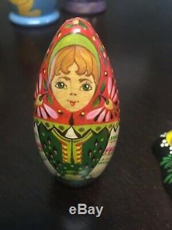 15 Assorted Nesting Dolls Plus
