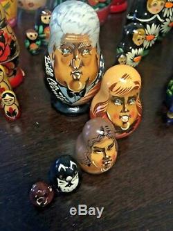 15 Assorted Nesting Dolls Plus