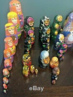15 Assorted Nesting Dolls Plus