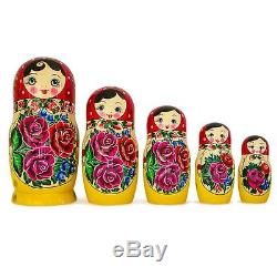 15 Semyonov Extra Large Traditional Wooden Russian Nesting Dolls Matryoshka