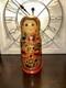 1988 Ussr 13 Inch Tall 9 Pce Traditional Matryoshka Nesting Doll Incomplete