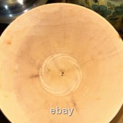 1994 Russian Matryoshka Nesting Dolls Holiday Birds w / Holly 10 Pce 10 Tall