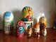 2008 Toronto City Candidate Olympic Games Mascots Nesting Doll Set Matryoshka