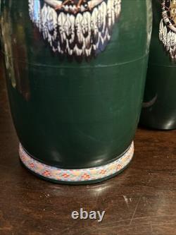 2014 Signed Golden Cockerel Native American Matryoshka Nesting Doll 7 Pce