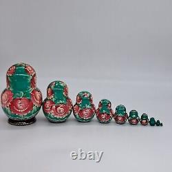 6 Art Nesting dolls Ukrainian Artwork 10 in 1 Exclusive unique matryoshka