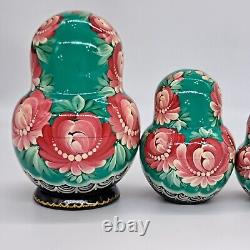 6 Art Nesting dolls Ukrainian Artwork 10 in 1 Exclusive unique matryoshka