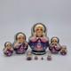 6 Nesting Dolls 10 In 1 Artwork Matryoshka Handmade In Ukraine Stacking Dolls