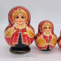6 Nesting dolls Artwork 10 in 1 Exclusive unique matryoshka Russian Doll 2024