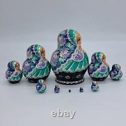 6 Stunning Nesting dolls Artwork 10 in 1 matryoshka Handmade In Ukraine 2024