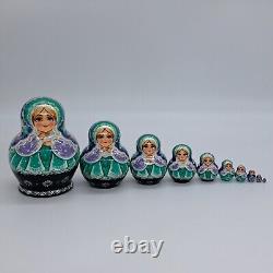 6 Stunning Nesting dolls Artwork 10 in 1 matryoshka Handmade In Ukraine 2024