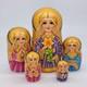 7 Angels Nesting Dolls Matryoshka 5 In 1 Russian Doll Handmade In Ukraine