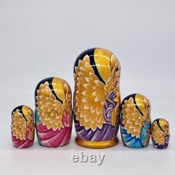 7 Angels Nesting dolls Matryoshka 5 in 1 Russian Doll Handmade in Ukraine