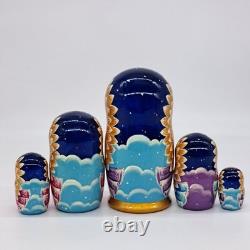 7 Angels Nesting dolls Matryoshka 5 in 1 Russian Doll Handmade in Ukraine