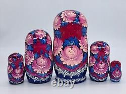 7 Collection Nesting dolls Matryoshka 5 in 1 Ukrainian girl Handmade In Ukraine