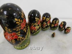 7 Pieces Fairy Tale Matryoshka Dolls Signed by artist