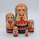 7 Stunning Nesting Dolls Matryoshka 5 In 1 Ukrainian Artist Russian Doll 2024