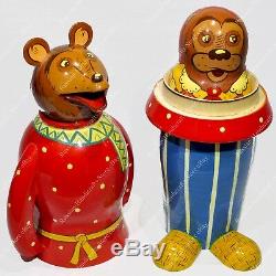 8 2/3 Goldilocks And The Three Bears Russian Nesting Dolls Matryoshka 4pcs