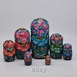 8 Nesting dolls Winter Matryoshka 7 in 1 Russian doll Handmade In Ukraine 2025