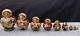 9 Piece Matryoshka Doll Set Hand Painted Russian Nesting Egg Dolls Babushka