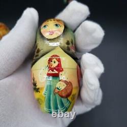 9 Russian Nesting Doll 10 pieces Matryoshka doll