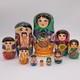 9 Ukrainian Art Nesting Doll 10 In 1 Matryoshka Hand Made In Ukraine Exclusive