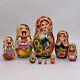 9 Ukrainian Art Nesting Doll Matryoshka 9 In 1 Hand Made In Ukraine Exclusive