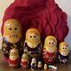 9 Vintage Russian Nesting Dolls From 1987, Comes With Authentication Paper! 9