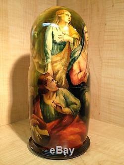 ANTON RAPHAEL MENGS PAINTINGS by VASILEVA 11 RUSSIAN MATRYOSHKA NESTING DOLL 10