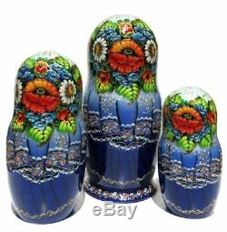 Admirer 10 Piece stacking toy babushka Russian Rare collectible nesting dolls