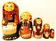 Alkota Russian Genuine Wooden Collectible Nesting Doll Eudoxia, 6.5h
