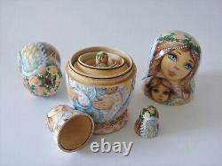 Angels Nesting Doll / Matryoshka Set of 5 (Russian Collection Sacramento) Sale