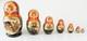 Antique Matryoshka Nesting Dolls? Signed 7 Dolls Hand Painted Troika