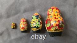 Authentic Russian Matryoshka Nesting Dolls Hand-Painted Full Set of 10