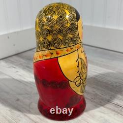 Authentic Russian Nesting Dolls Set Made In USSR