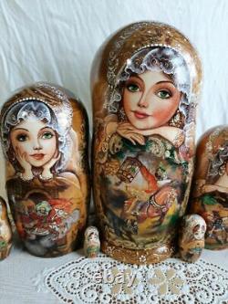 Author's russian matryoshka Magical Russian fairy tales