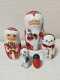 Author's Russian Matryoshka Santa Claus In Red With Friends