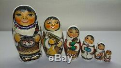 Author's russian matryoshka The People Of The North Of Russia