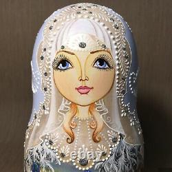 Author's russian matryoshka The Snow Queen. 7 seats