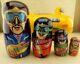 Beatles Yellow Submarine New Unique Russian Nesting Doll 5 Pcs Collectible