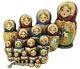 Beautiful 25 Pieces Nesting Doll (matrioshka, Matryoska) Fairy-tales- Signed