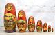 Beautiful Russian Matryoshka Nesting Doll 7pc Mockba 1994 8.5 Castles Villages