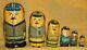 Brooklyn Dodgers Cooperstown Collection Russian Nesting Dolls Rare